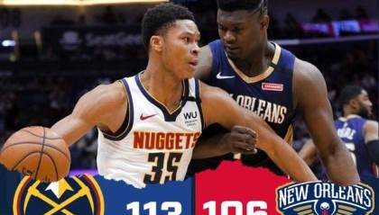  锡安复出砍两双鹈鹕主场力克森林狼止颓势  